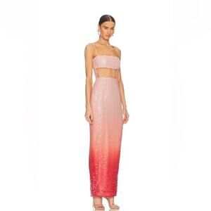 ❤️SAU LEE Sequined Cutout Maxi Dress❤️